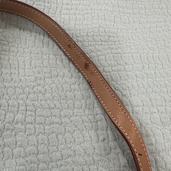 Yves Saint Laurent Kaia Tan Medium Leather Crossbody Bag - Picture 12 of 13